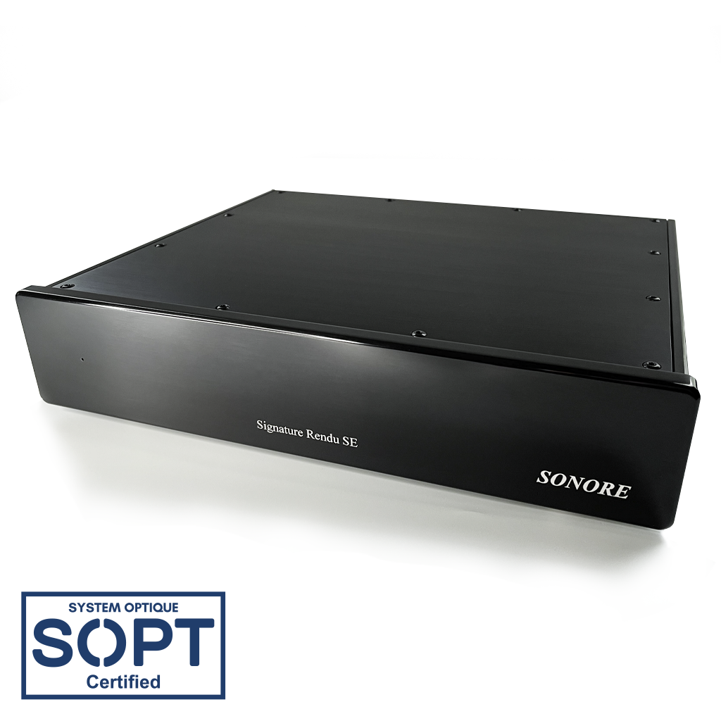 Sonore Signature Rendu SE Deluxe flagship streamer — front