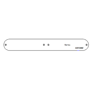 Sonore Custom Dual Faceplate